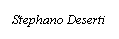 Text Box: Stefano Deserti

